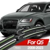 For Audi Q5 8R FY 2008-2023 Front Windshield Wiper Blades 2pcs Windscreen Window Accessories 2011 2013 2014 2016 2017 2018 2020 1