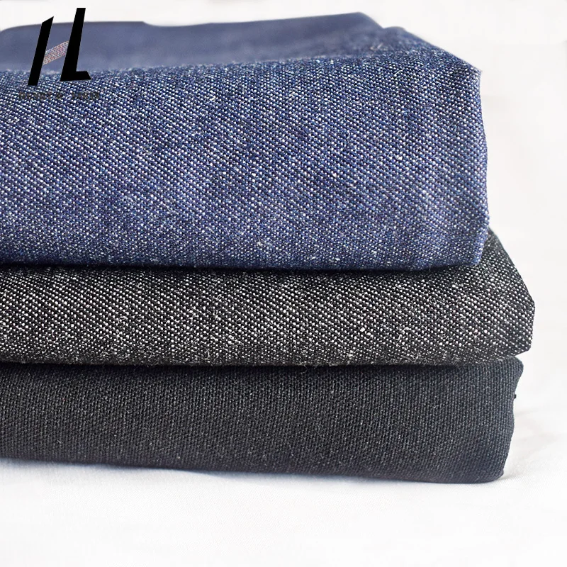 Factory Stock Price Denim Fabric Shiny Jeans Denim Fabric For Making Jean Trouser Coat Cap By The Yard