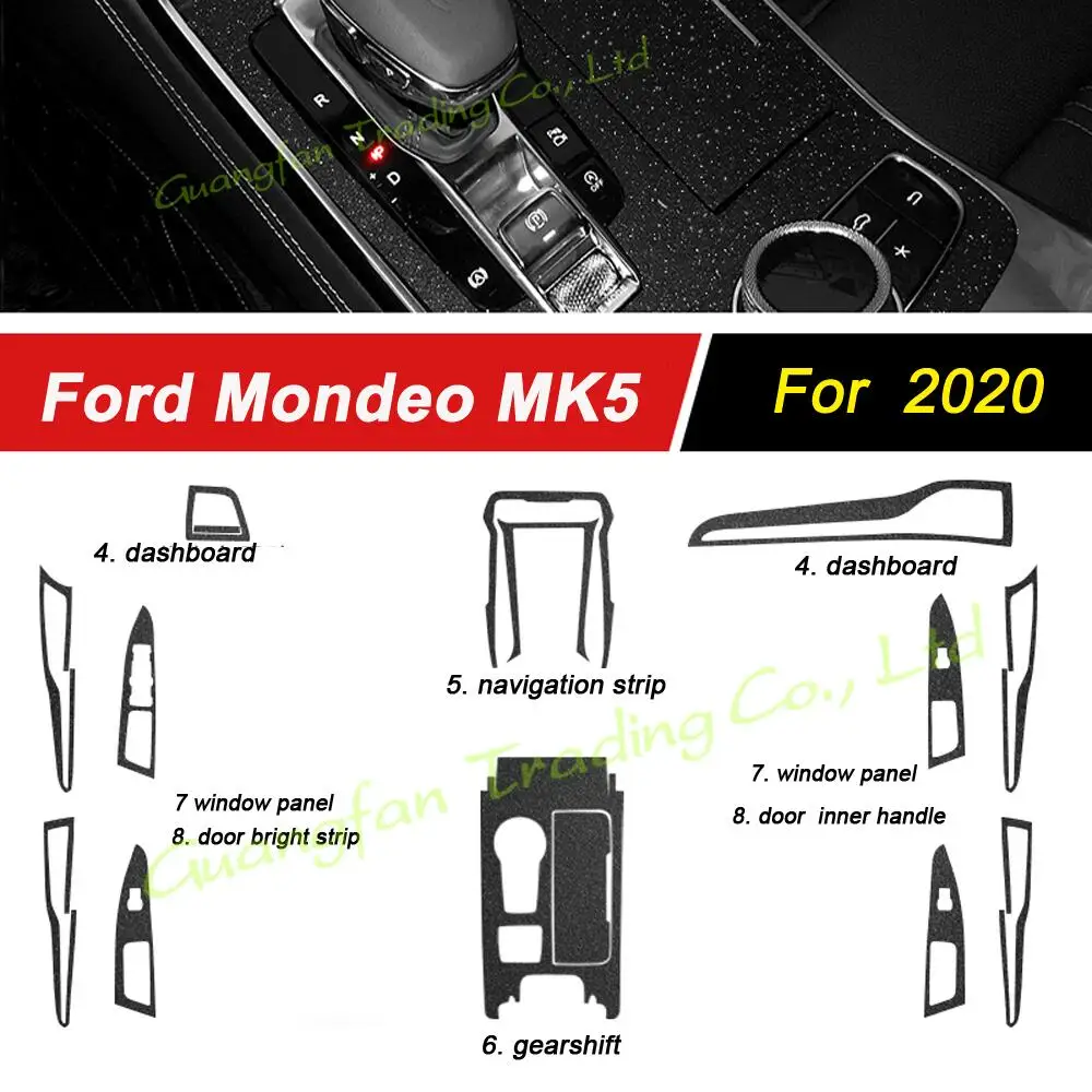 Für Ford Mondeo MK5 Jahr 2020 3D/5D Carbon Faser Auto Innere Trim Abdeckung  Innen Aufkleber Dekorative Zubehör - AliExpress