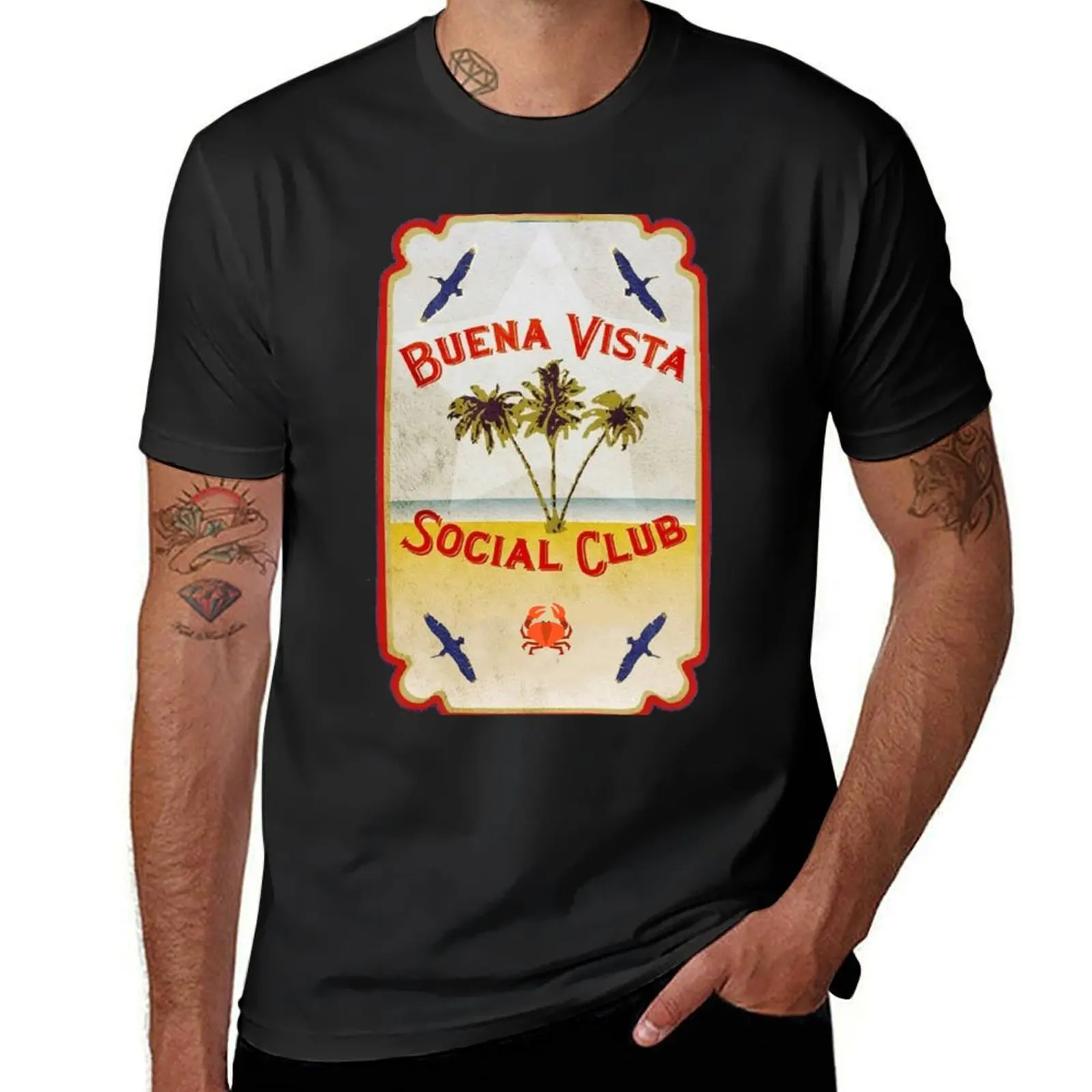 Buena Vista Social Club Beach T-Shirt aesthetic clothes cute clothes mens t shirt