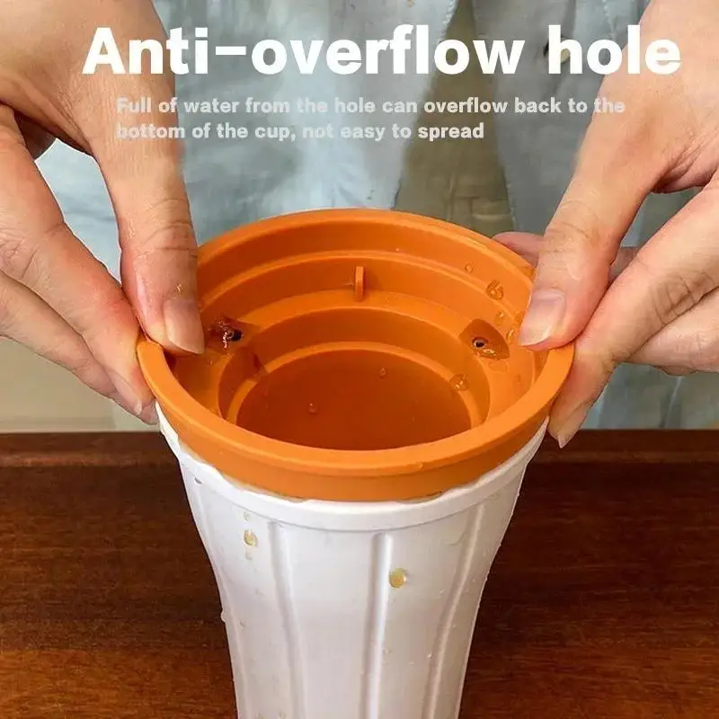 TPE Smoothie Cup Pinch Cup Homemade Crushed Ice Slush Squeeze Cups Diy Cold Beverage Household Kitchen Quick-Frozen Shakes Cup