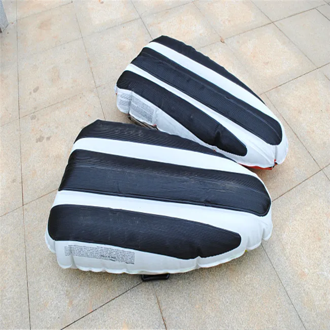 Double inflatable snow sled, inflatable snow car for kids