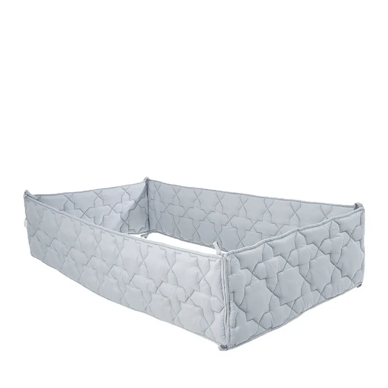 A Complete Set of Crib Bed Around Baby Ears Anti-collision Quilted Children's Bed Around Baby Crib Fence Flexible Packaging