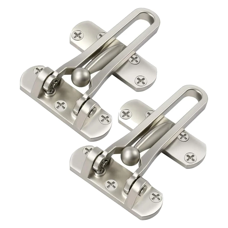 T69C Home Security Door Locks Children's Room Door Locks Security Buckle Thickened Solid Zinc Alloy Night Lock
