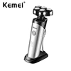 Kemei Rechargeable 5 Blades Shaver Electric Rotary Razor Bald Head Intelligent Wet Dry Men Beard Shaving Trimmer IPX5 Washable 1