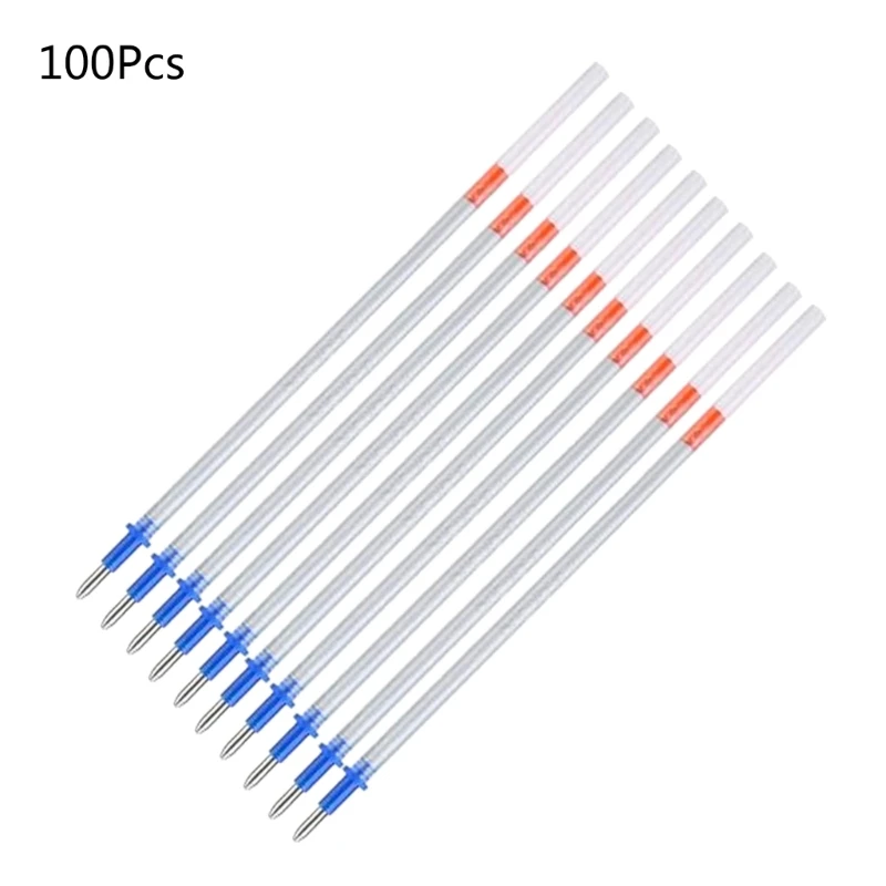 100 Pieces Leather Marking Refills Practical Mercury-Silver Refills Temporary Clothes Marking Tracing for Sewing