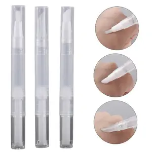 Dispensing Bottle Makeup Tool Empty Nail Oil Pen Travel Cosmetic Container Transparent Twist Pen Rotating Repacking Vacuum Pen