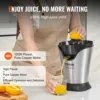 VEVOR Electric Citrus Juicer Orange Juice Squeezer With One Juicing Cone 100W Stainless Steel Filter Orange Juice Maker 3