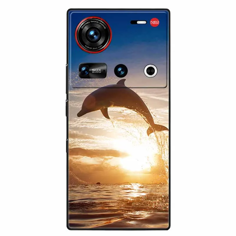 ZTE Nubia Z70 Ultra 5G 커버 용 전화 케이스 ZTE NubiaZ70 Ultra Z70Ultra Black 커버 Z 70 Ultra Capa 용 소프트 TPU 실리콘 케이스