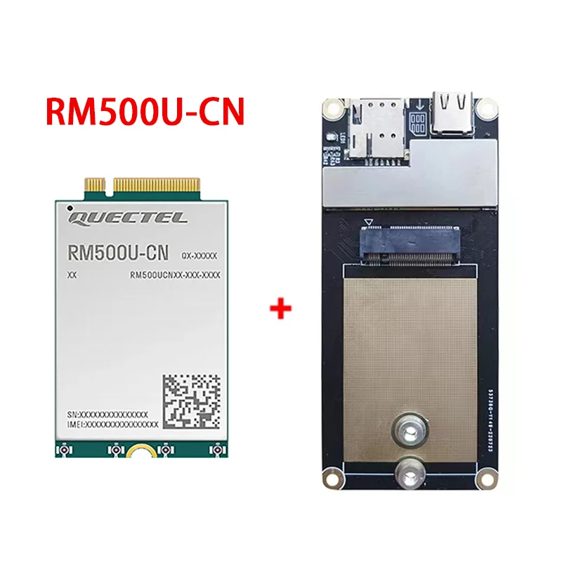 Nuovo Chip Quectel Rm500U-Cn Originale Rm500U Iot/Embb-Modulo 5G Cat 16 M.2 Ottimizzato Con Adattatore Di Tipo C