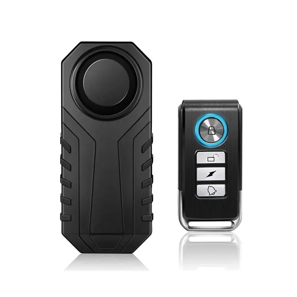Wireless Waterproof Anti-Theft Alarm for Bicycles and Motorcycles