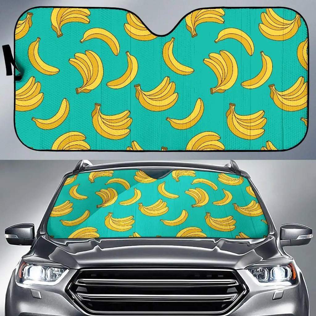 

Pattern Print Banana Auto Sun Shade Car Windshield Window Cover Sunshade