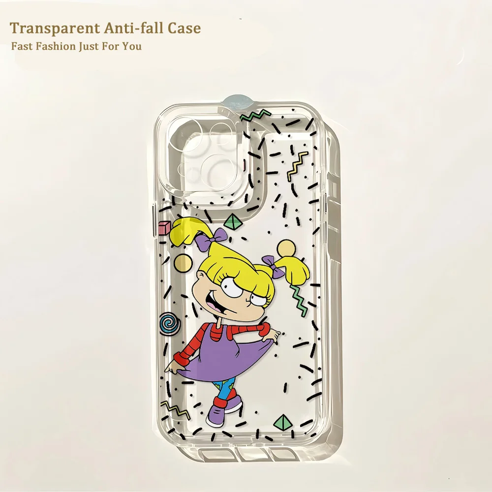 Vibrant Cartoon Rugrats Phone Case - Cute Design