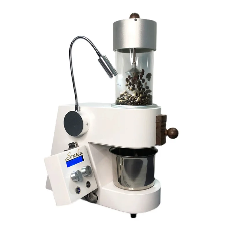Kitchen Coffee Bean Roaster Baker 300g Tabletop Electric Cocoa Beans Roasting Machine with Cooling Fan Home Coffee Equipment