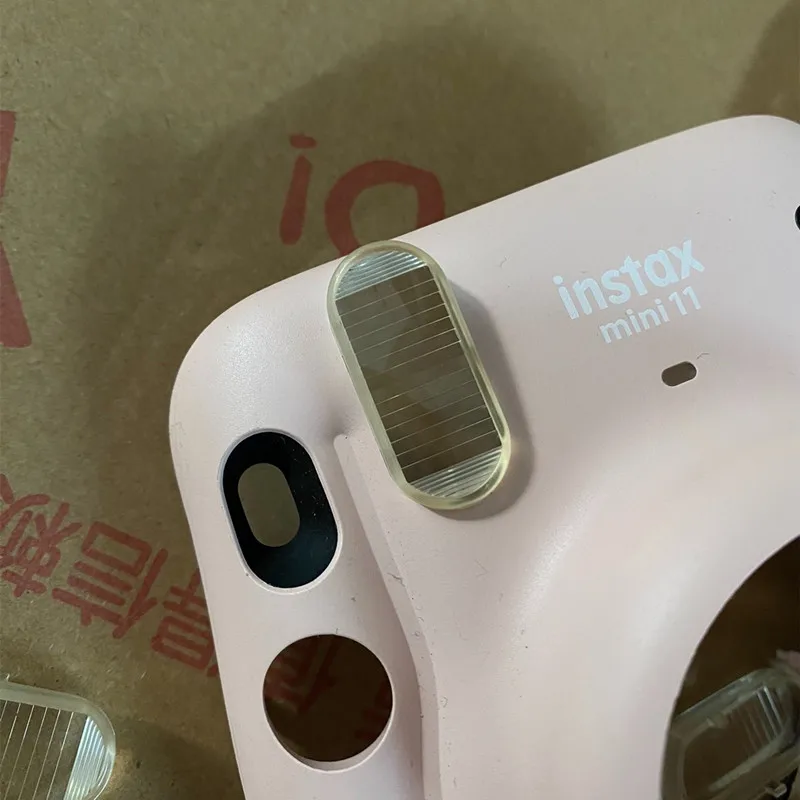 Mini 11 Red Light On Polaroid Mini11 Mini12 Flash Cover Flashlight