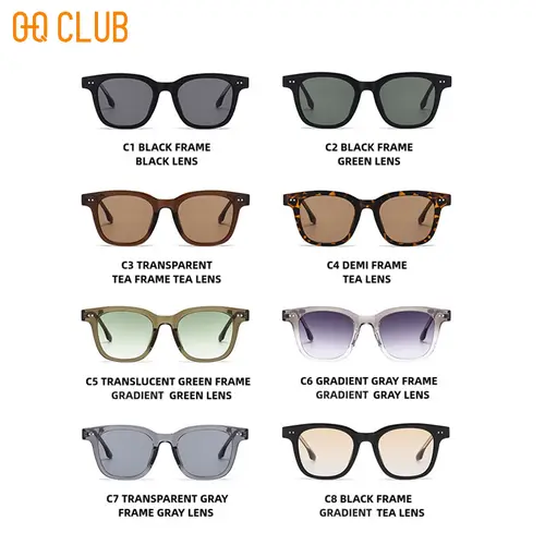 O-Q CLUB Women Sunglass Man Myopia Sunglasses Woman Men's Glasses in Trend Women's Eyepieces Lunette Eyewear Lenses Designer - Image 4
