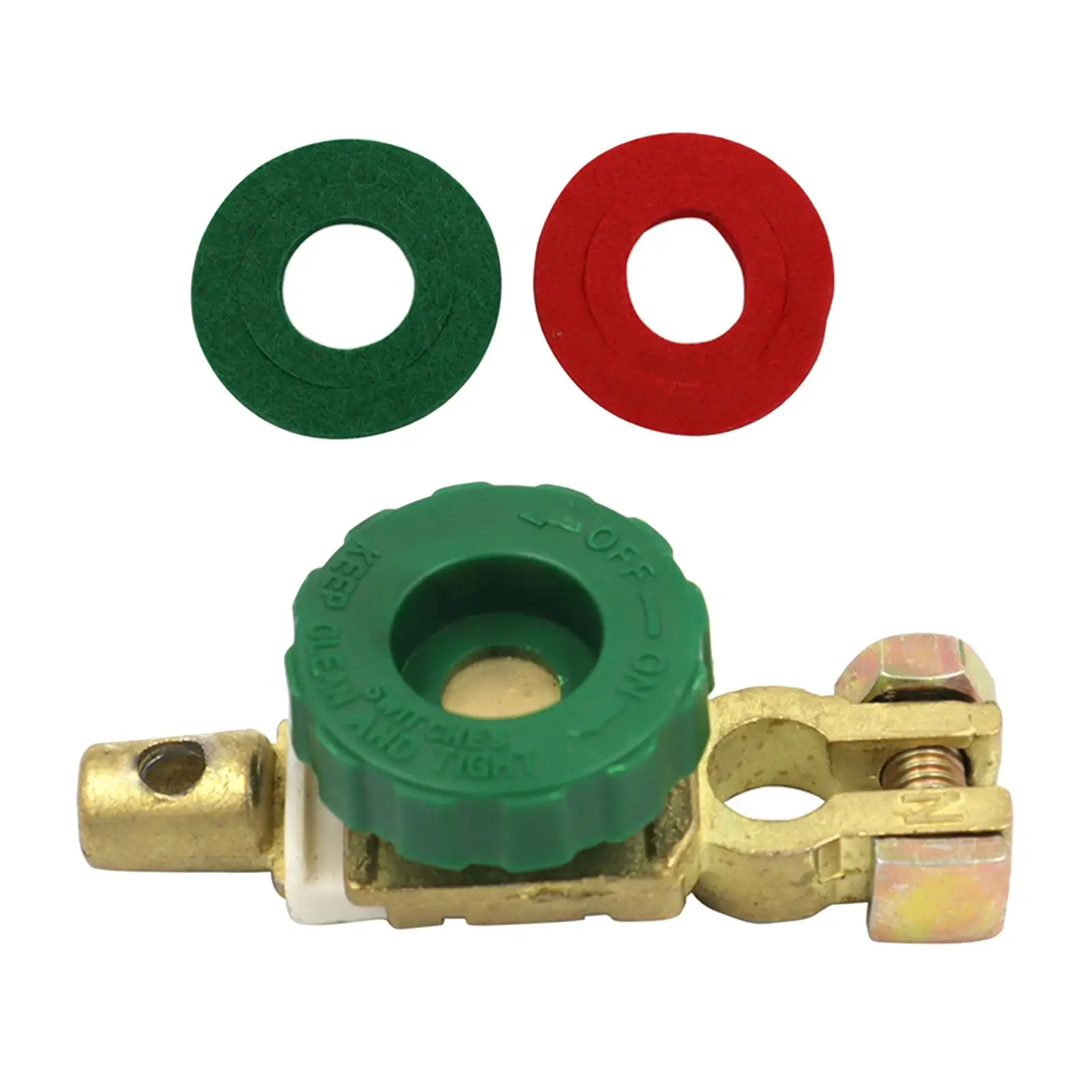 Battery Disconnect Switch With Green Knob Quick Battery Terminal Link Switch Isolator Power Cut