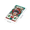 Mahjong Travel Set 146pcs/set Mahjong Playing Cards Thicken Large Print Handheld Poker Waterproof Chinese Mah Jongg American 6