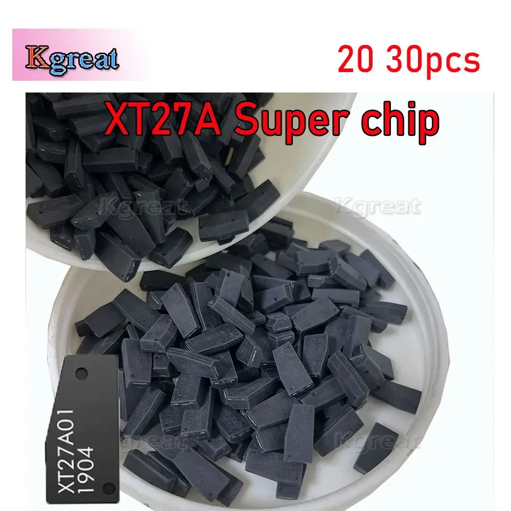 

20 30pcs Xhorse VVDI Super Chip XT27A01 XT27A66 Car Key Chip for ID46/40/43/4D/8C/8A/T3/47 for VVDI2 VVDI Key Tool/Mini Key Tool