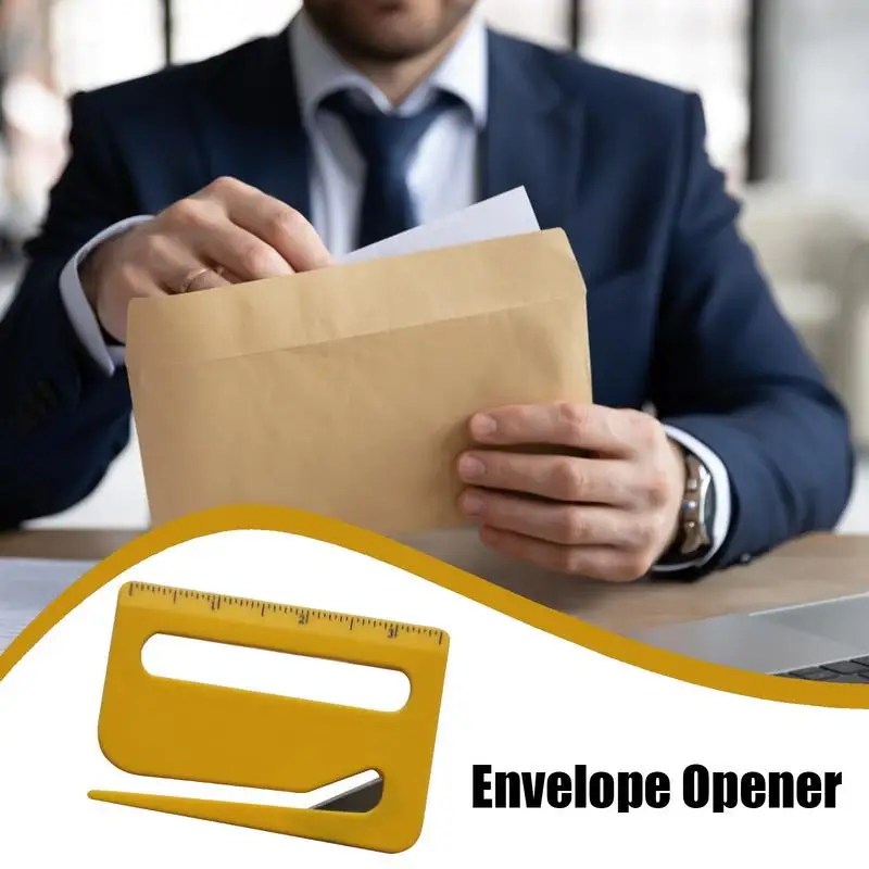 Envelope Opener Tool Wrapping Paper Cutting Tool Letter Opening Mail Cutter For Pet Hair Knot With Pointed End Magnifying