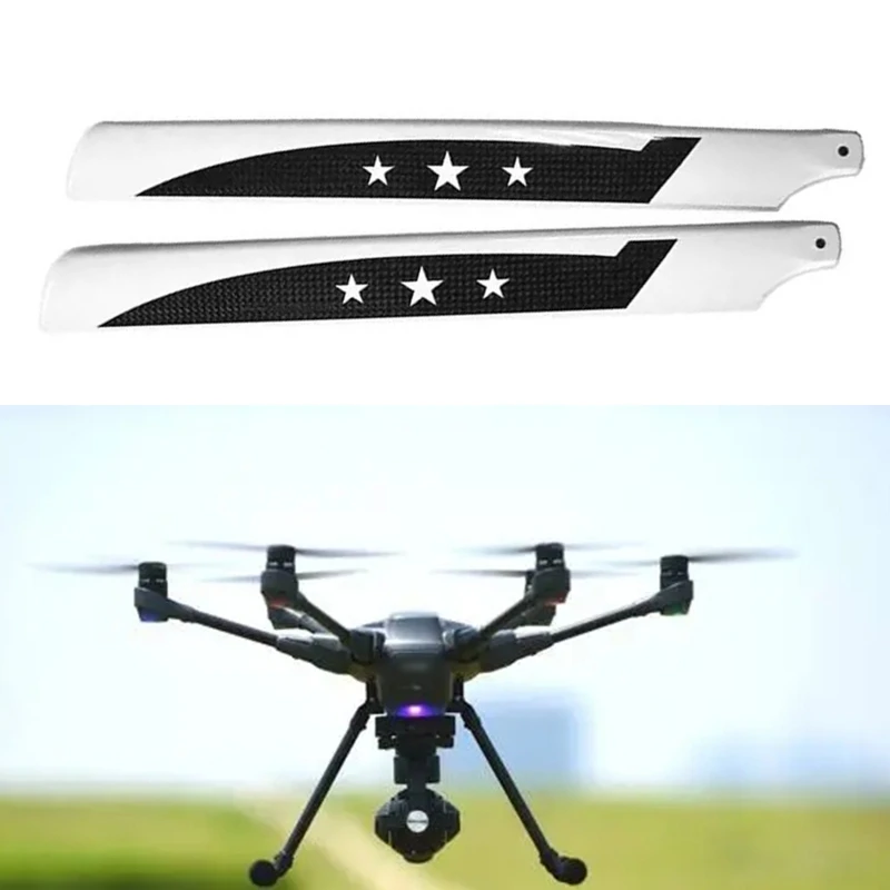 

Glass Carbon Main Rotor Blade 325mm DIY Modification Glass Fiber Propeller