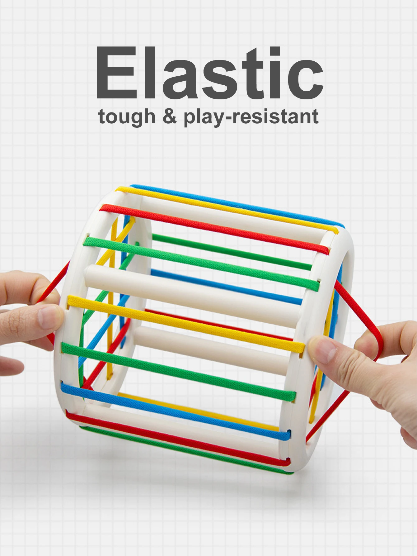 Rainbow Sequels Stacked and Sorted Early Childhood Education Activities Toys for Boys Girls Gift Shape Color Grasping Training