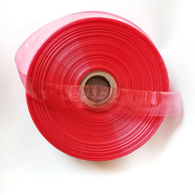 Width 5CMX5/10Meters Casings for Sausage Shell Food Grade Hot Dog Plastic Sausage Casing Wide Tranparent Red Ham Kitchen Tools images - 6