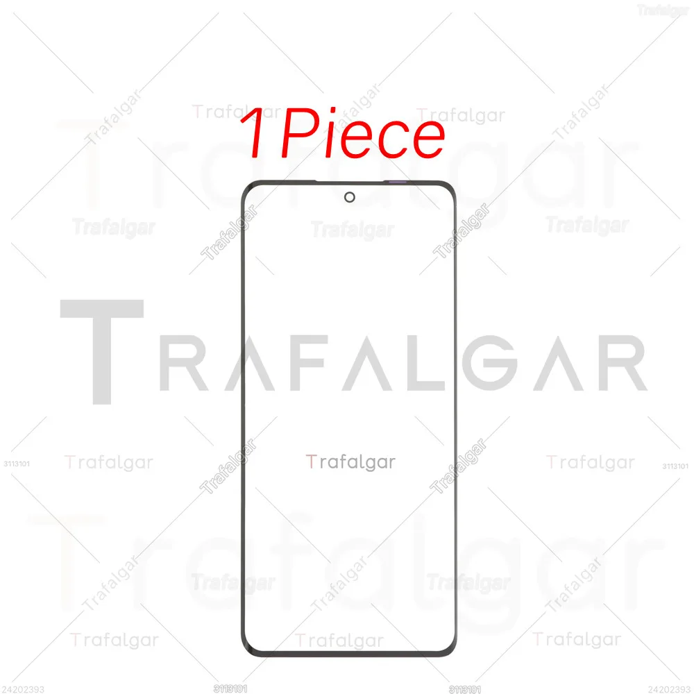 Front Screen Glass For OPPO Reno 8T 5G Reno8 T 5G CPH2505 Outer Glass Lens+OCA Optically Clear Adhesive Replacement