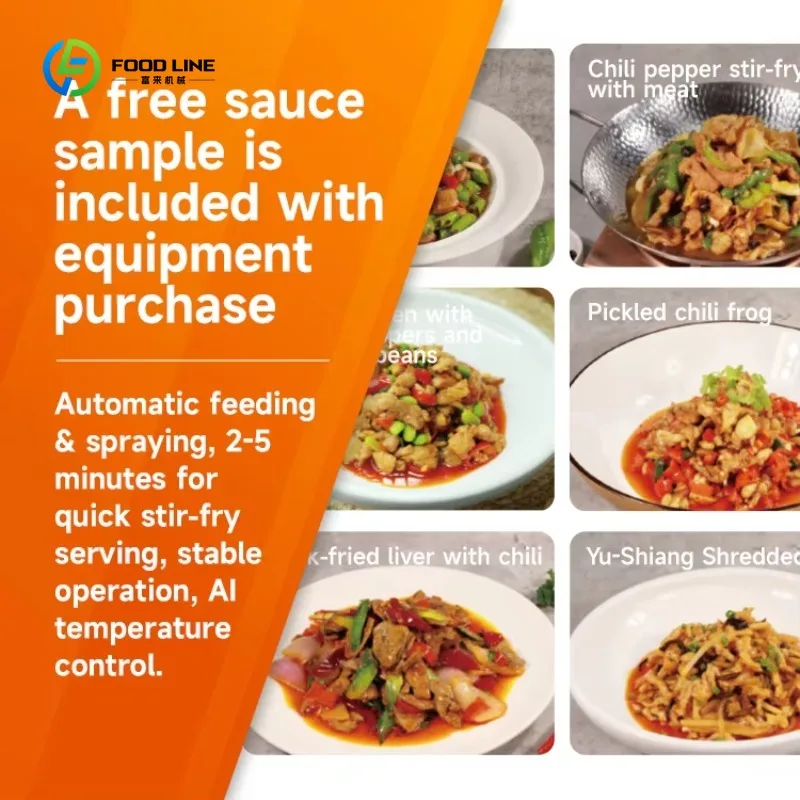 Customized Commercial Automatic Cooking Robot Multifunctional Electric Food Stir Fry Machine Free Recipes Included Recipe 6
