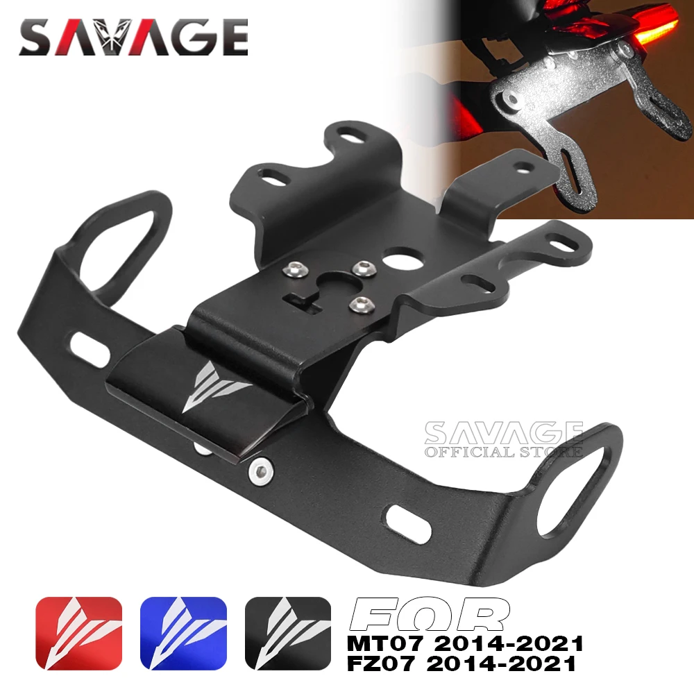 License Plate Holder Led Light For Yamaha Mt07 Fz07 Mt07 Fz07 2014 16