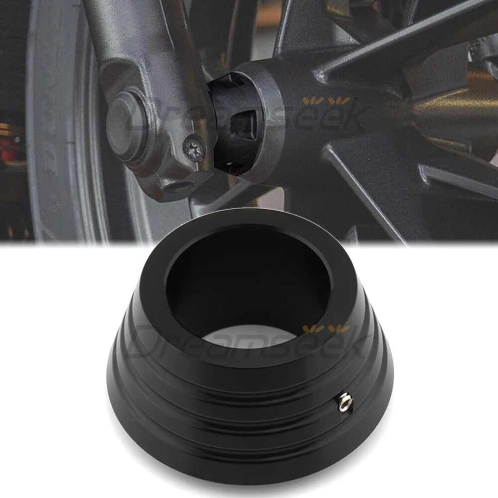 Motorcycle Black Front Right Wheel Hub Spacer Fork Bushing For Harley Sportster Davidson S 1250 RH1250S 2021 2022 2023 CNC