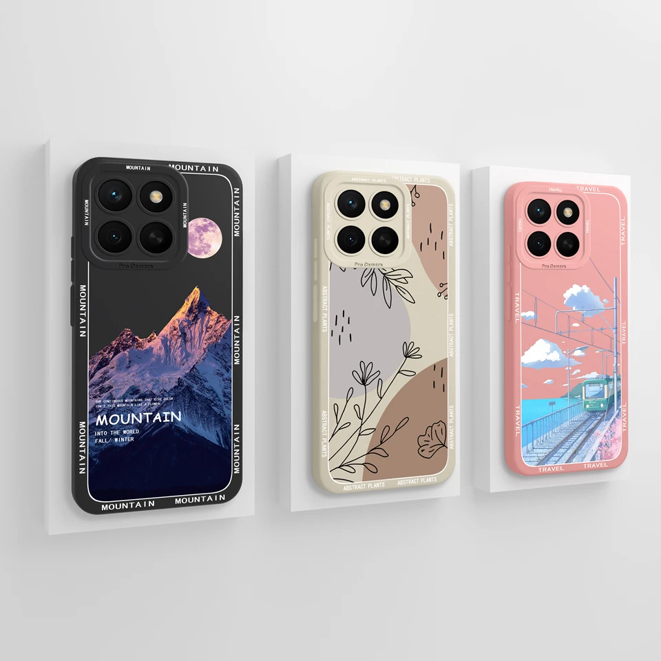 Daisy Star Liquid Silicone Anti-Fall Back Cover