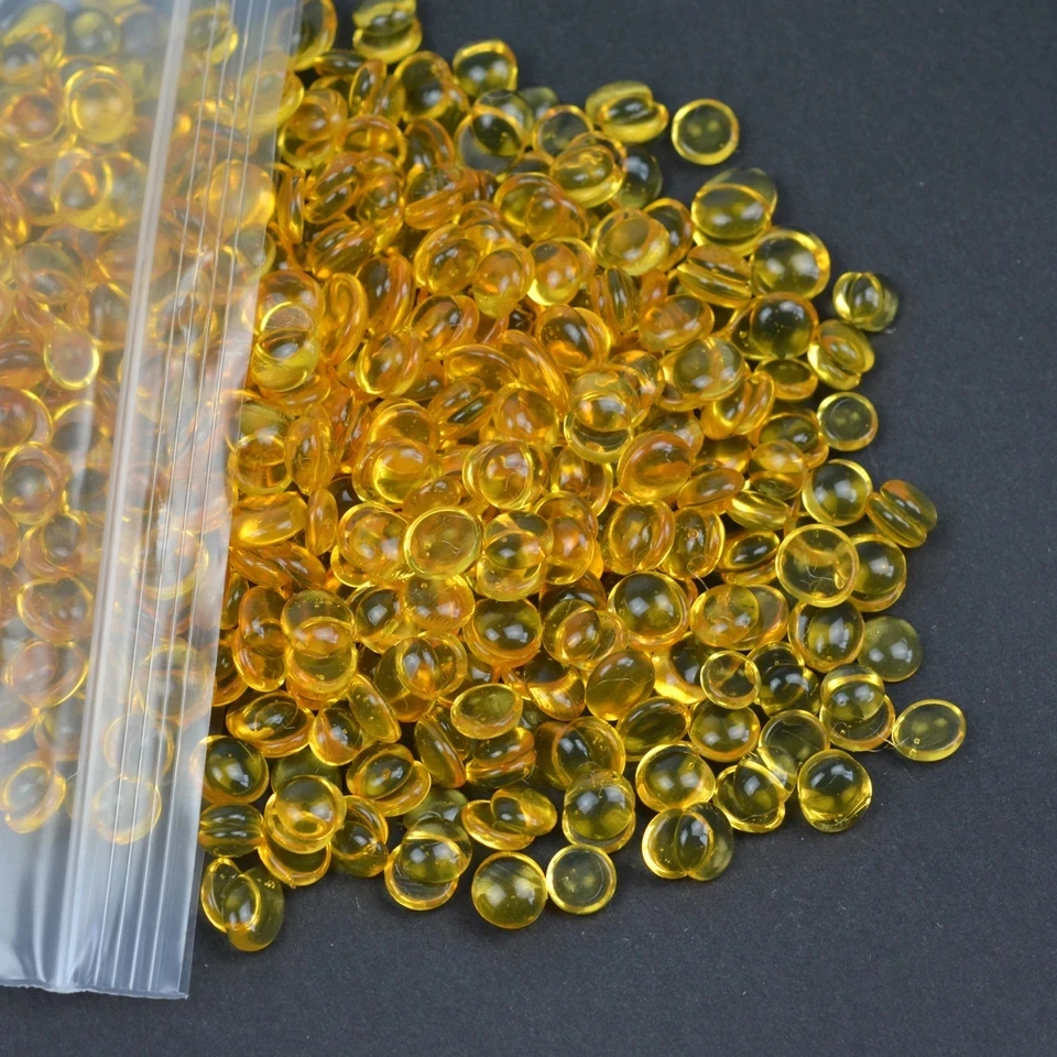 Best Quality 20/50/100/200G Italian Keratin Glue  yellow Granule/Beads/Grain  For Human Hair Extension 3