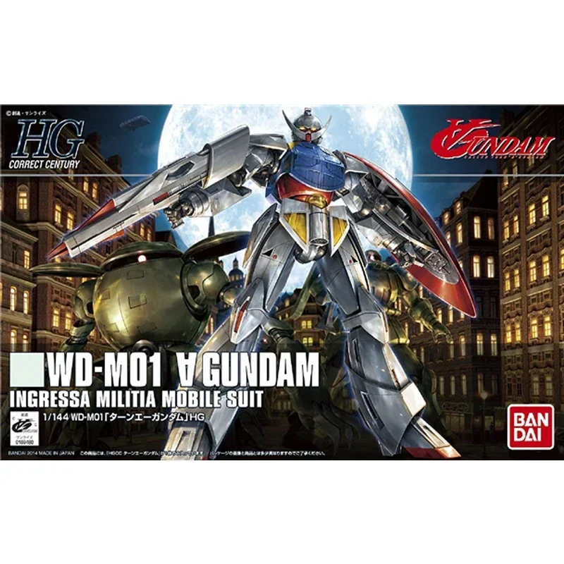 Фигурка аниме оригинальная Bandai Gundam HGUC 1/144 система WD-M01 поверните сборную модель Gundam аниме экшн-модель