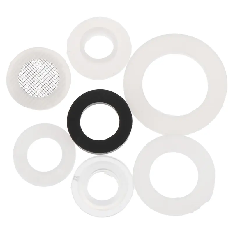 Dual-Tone Rubber and Silicone Flat Gasket Sealing Ring
