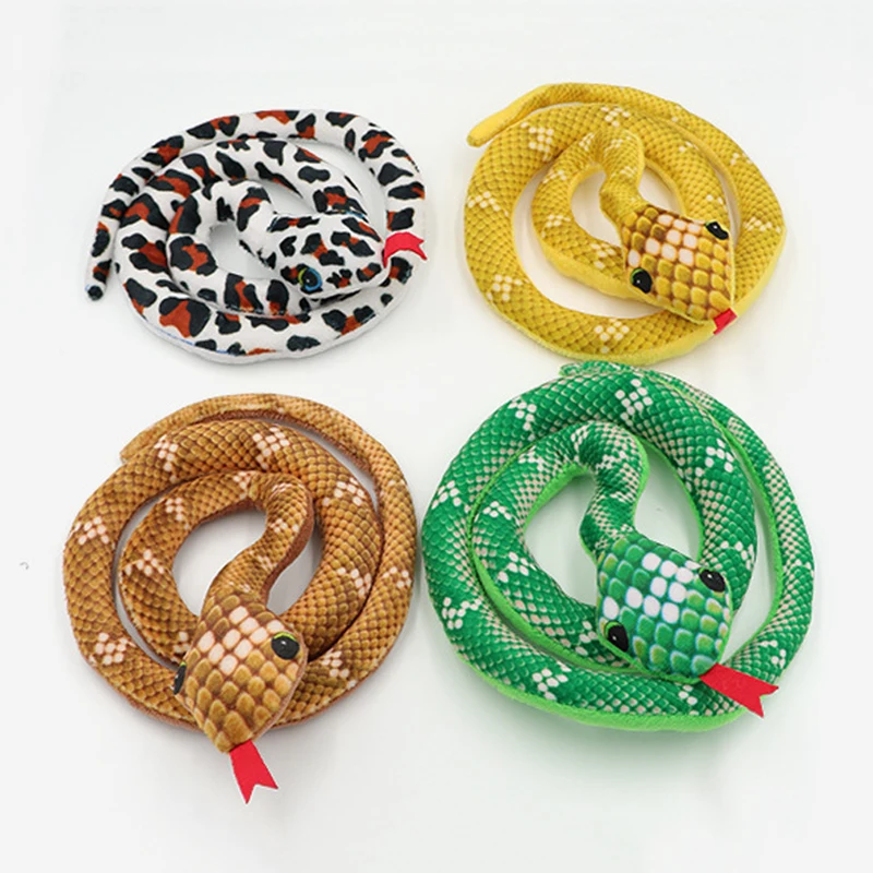 

Кошачья змея игрушка кошка флисовая Интерактивная кошка игрушка змея Интерактивная шуршание плюшевые кошачьи игрушки для внутреннего кота набитые змеи игрушка кошка