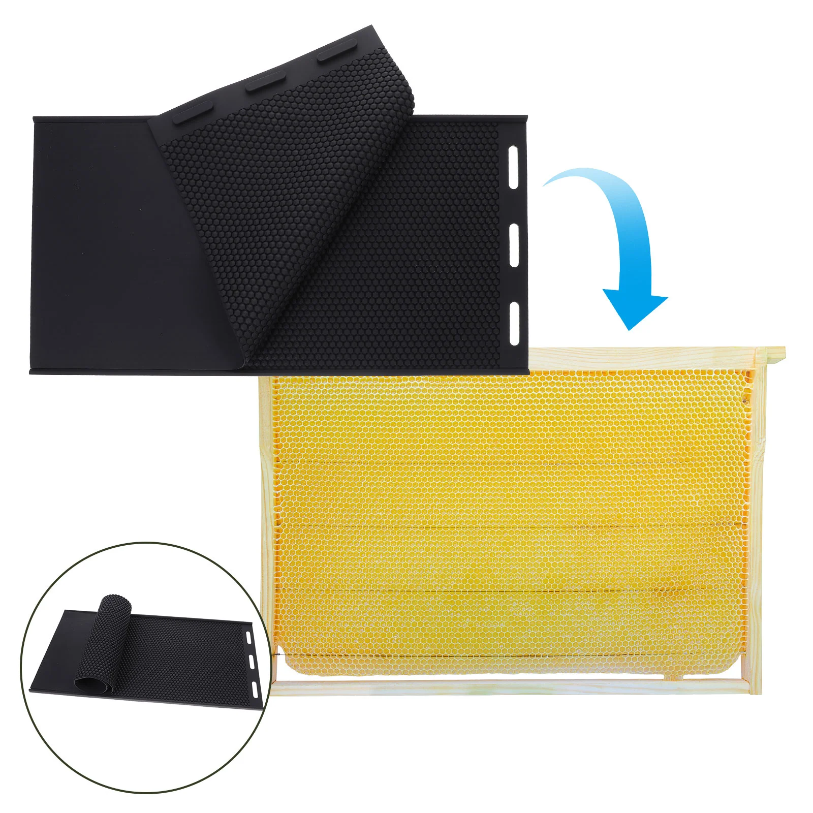

Beeswax Roll DIY Mold Honeycomb Candles DIY Mold Multifunctional Silicone Mold