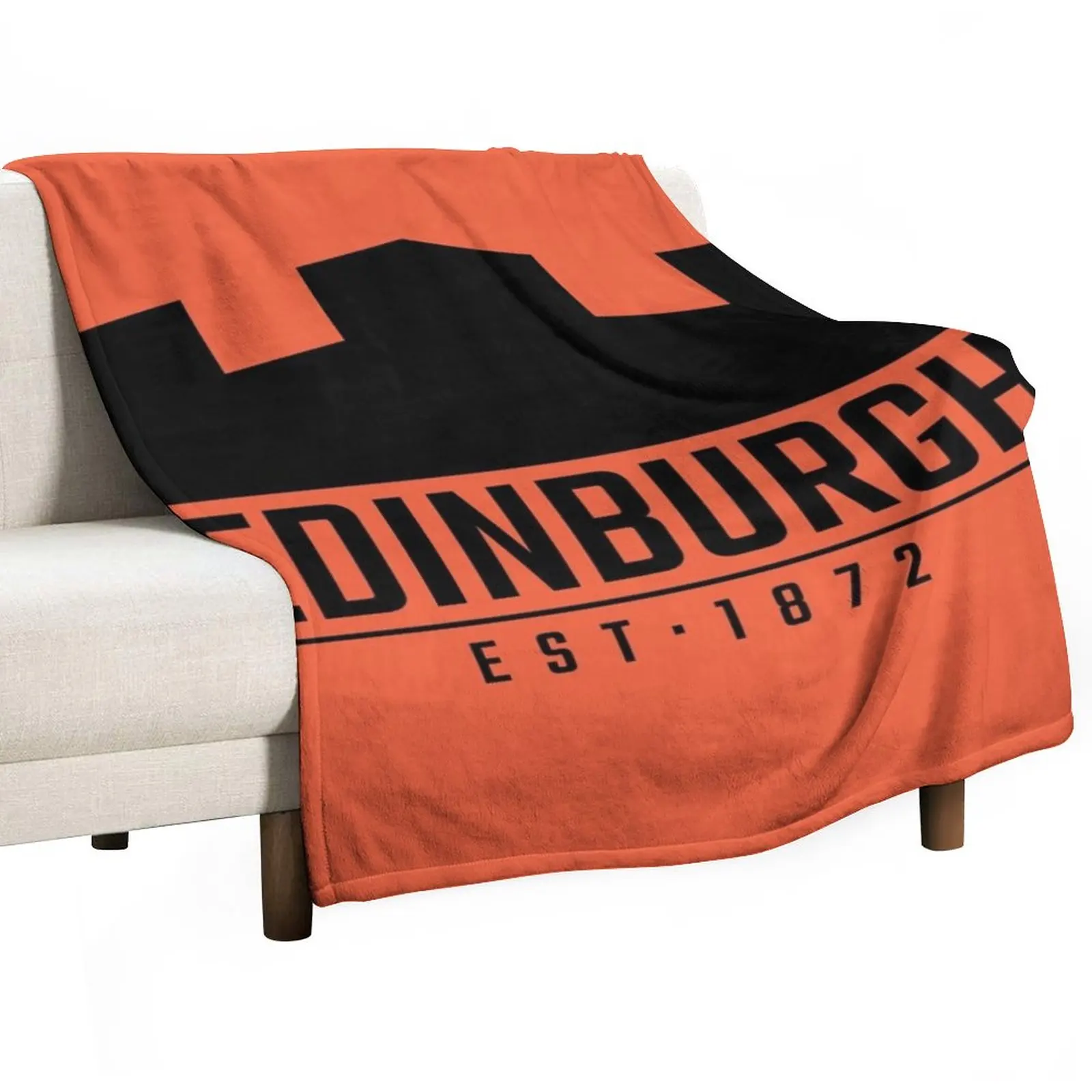 

Edinburgh Rugby Logo Black Throw Blanket Sofa Quilt Soft Plush Plaid Blankets