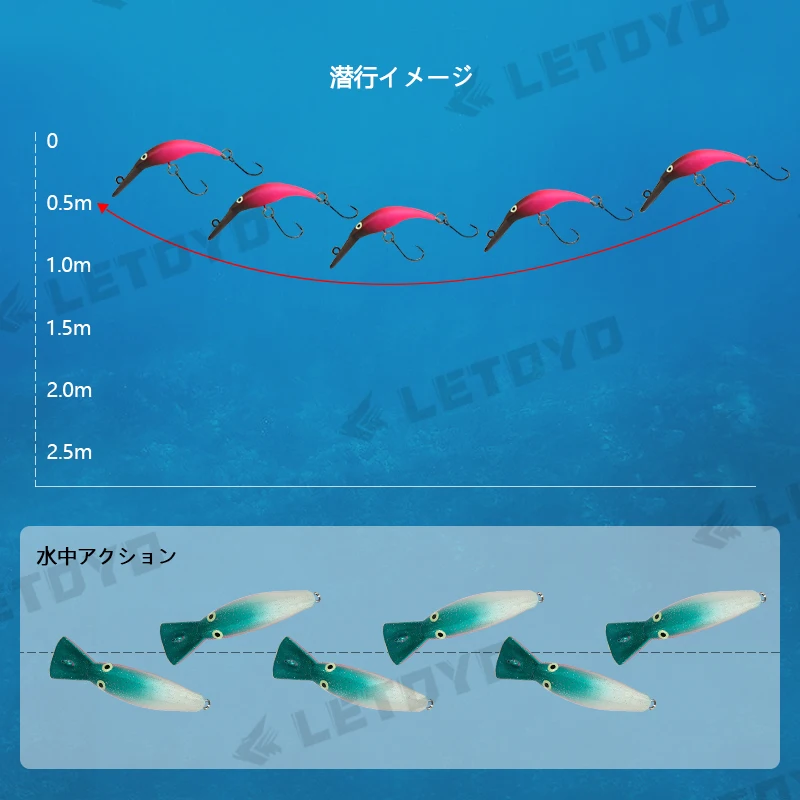 LETOYO Mini Sinking Minnow 38mm 2.3g Slim Crankbait Fishing Lure Micro Artificial Bait Wobblers For Trout Salmon Stream Fishing