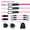 Ankle Strap Resistance Bands Hip Leg Strength Pull Rope Fitness Elastic Training Home Yoga Pilate Crossfit Workout Gym Equipment 4