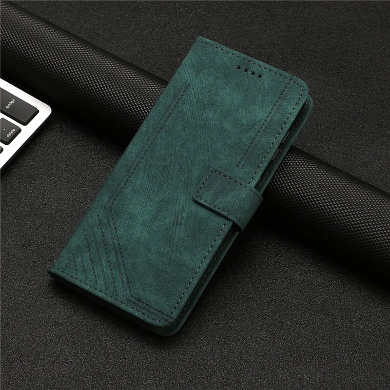 Leather Flip Wallet Phone Case - Elegant and Durable Design