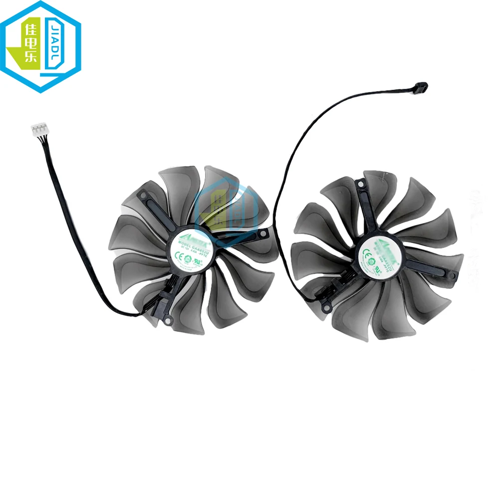Placa de Vídeo Gráfica Gpu Ventilador de Refrigeração para Palit Geforce Rtx2060 Rtx2080 Rtx2070 Gamerock Jetstream Rtx 2080 12v 95 mm 4pin Gaa8s2u
