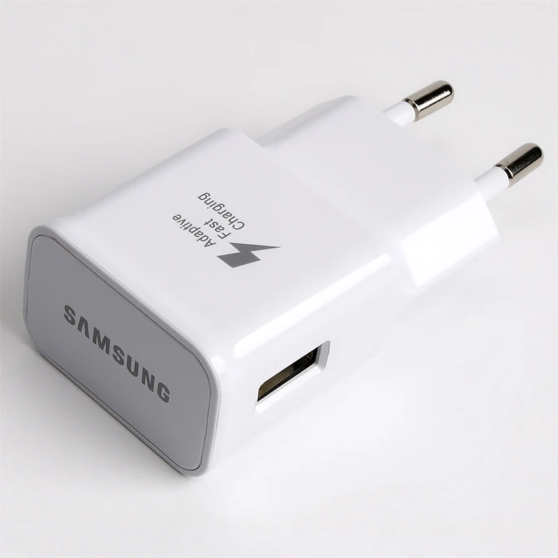 quick charge 2.0 Samsung S10 S9 S8 Plus Fast Charger Power Adapter 9V 1.67A Quick Charge Type C Cable For Galaxy A70 A50 A30 S A31 A51 Note 7 8 9 charger 100w Chargers