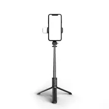 

Portable Tripod Selfie Stick For Mobile Phone Photo Taking Live Broadcast Chargable Blue-tooth Remote Control Tripod Stand Pole