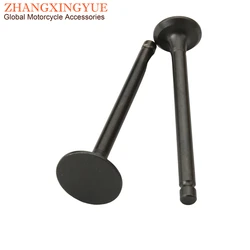 2PC Intake And Exhaust Valves For Piaggio Fly 50 Liberty Zip Typhoon 50cc 4T 2V 4V 969238 969239