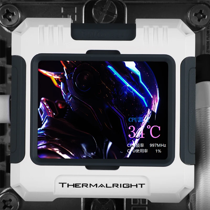 Thermalright Frozen Warframe Pro 360 White ARGB 360mm Intel-AMD Compatibel Witte CPU Waterkoeler