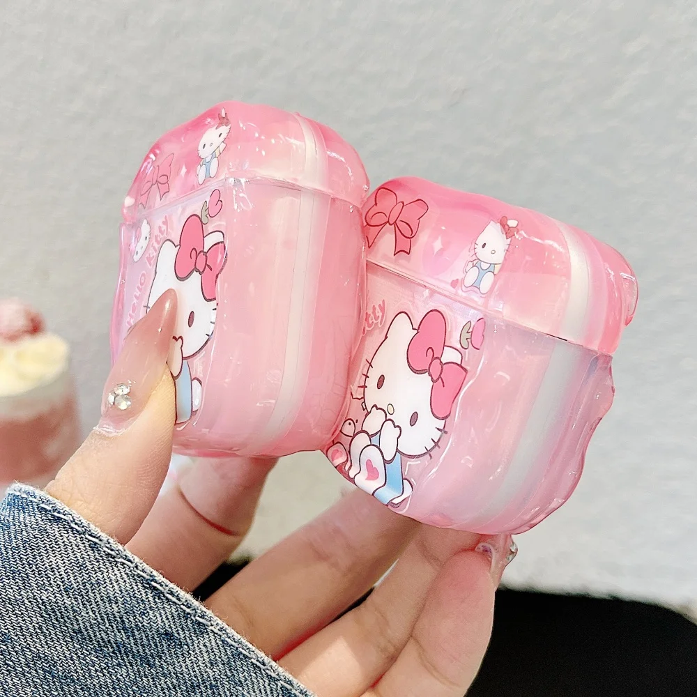 For Airpods Pro2 Earphone Case Miniso Cartoon Hello Kitty