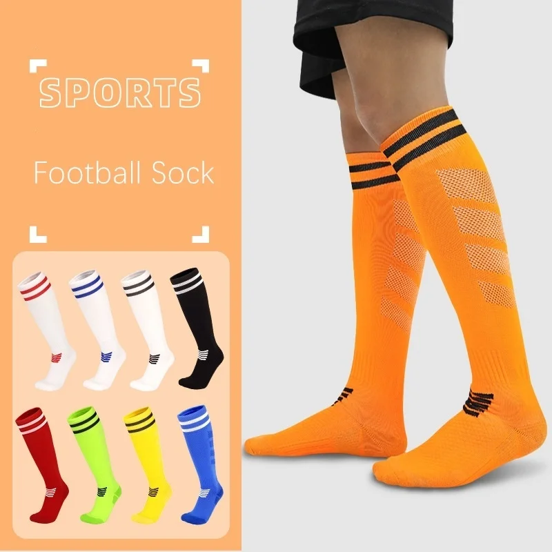 Sock New Sport Long Stocking Football Running Bottom Breathable Towel Training Handball Ice Hockey Soccer Sock Adult Children