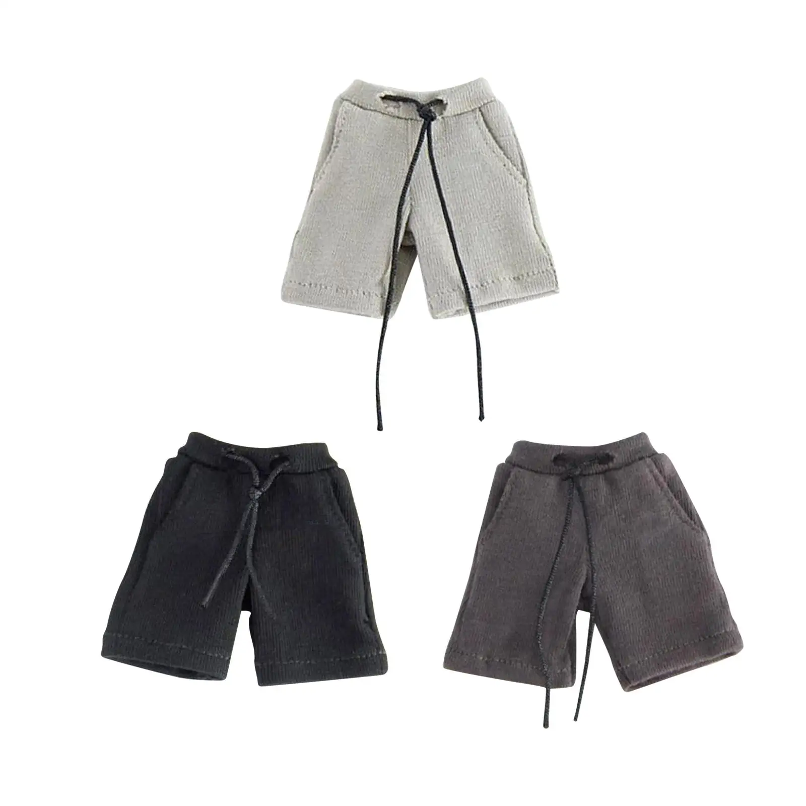 

1/12 Scale Athletic Shorts Retro Fashion Dolls Dress up Accessory Casual Cosplay Outfit for 6'' inch Soldier Figures Accessories