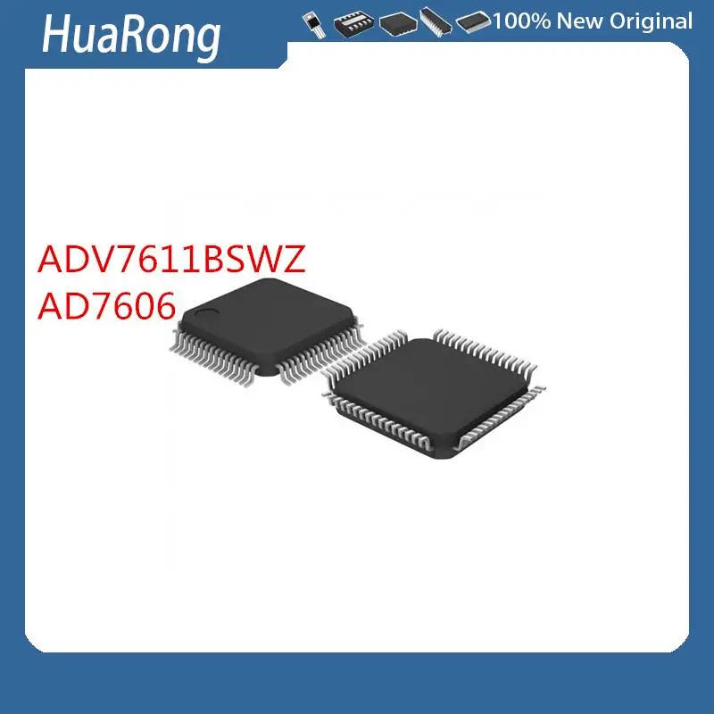 

2 шт./партия, ADV7611BSWZ ADV7611 BSWZ AD7606 AD7606BSTZ LQFP64
